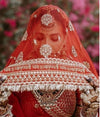 Bridal Red premium Embroidery Dupatta For Wedding KYMABridal Dupatta , Net Dupatta , Embroidered Dupatta, Indian Bridal Wedding Wear Chunni, Stole, Scarf, Scarves, Veil, Hijab, Lehengha , Wedding Lehengha