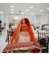 Nikah Red Qubool Hai Nikah Dupatta KYMABridal Dupatta , Net Dupatta , Embroidered Dupatta, Indian Bridal Wedding Wear Chunni, Stole, Scarf, Scarves, Veil, Hijab, Lehengha , Wedding Lehengha