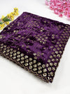 Trending Sequence Work Embroidered Velvet Dupatta
