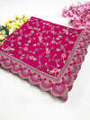 Maharani Zari Embroidered Velvet Dupatta