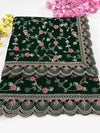 Maharani Zari Embroidered Velvet Dupatta