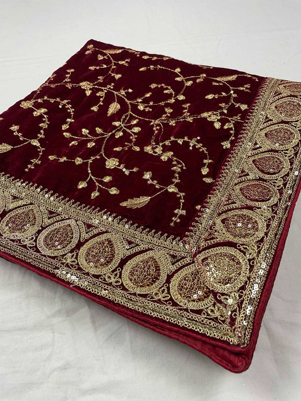 Luxurious Makhmal Velvet Dupatta