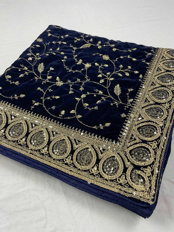 Luxurious Makhmal Velvet Dupatta