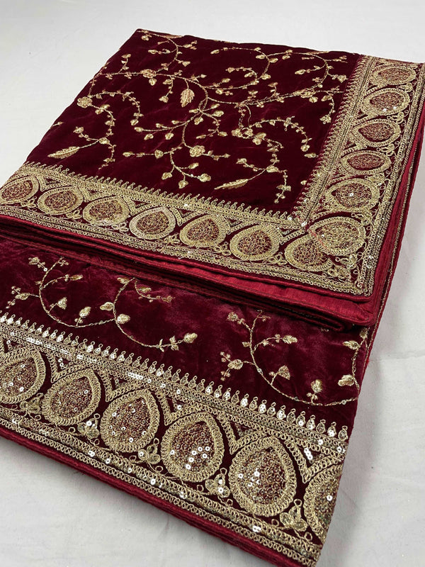 Luxurious Makhmal Velvet Dupatta
