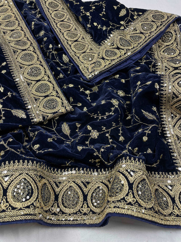 Luxurious Makhmal Velvet Dupatta