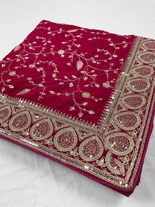 Luxurious Makhmal Velvet Dupatta