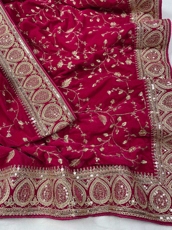 Luxurious Makhmal Velvet Dupatta