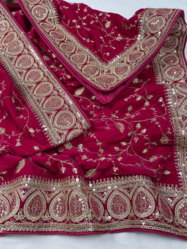 Luxurious Makhmal Velvet Dupatta