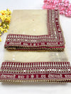 Bridal Dupatta , Net Dupatta , Embroidered Dupatta, Indian Bridal Wedding Wear Chunni, Stole, Scarf, Scarves, Veil, Hijab, Lehengha , Wedding Lehengha