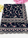 Maharani Zari Embroidered Velvet Dupatta  