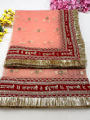 Bridal Dupatta , Net Dupatta , Embroidered Dupatta, Indian Bridal Wedding Wear Chunni, Stole, Scarf, Scarves, Veil, Hijab, Lehengha , Wedding Lehengha