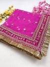 Bridal Dupatta , Net Dupatta , Embroidered Dupatta, Indian Bridal Wedding Wear Chunni, Stole, Scarf, Scarves, Veil, Hijab, Lehengha , Wedding Lehengha