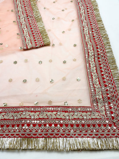 Bridal Dupatta , Net Dupatta , Embroidered Dupatta, Indian Bridal Wedding Wear Chunni, Stole, Scarf, Scarves, Veil, Hijab, Lehengha , Wedding Lehengha