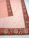 Bridal Dupatta , Net Dupatta , Embroidered Dupatta, Indian Bridal Wedding Wear Chunni, Stole, Scarf, Scarves, Veil, Hijab, Lehengha , Wedding Lehengha