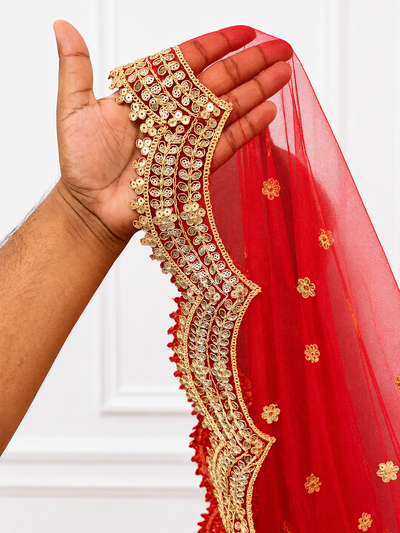 bridal dupatta